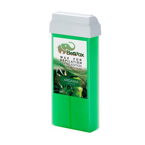Воск С МАСЛОМ АРГАНЫ EleGreen, в картриджах 100мл./24